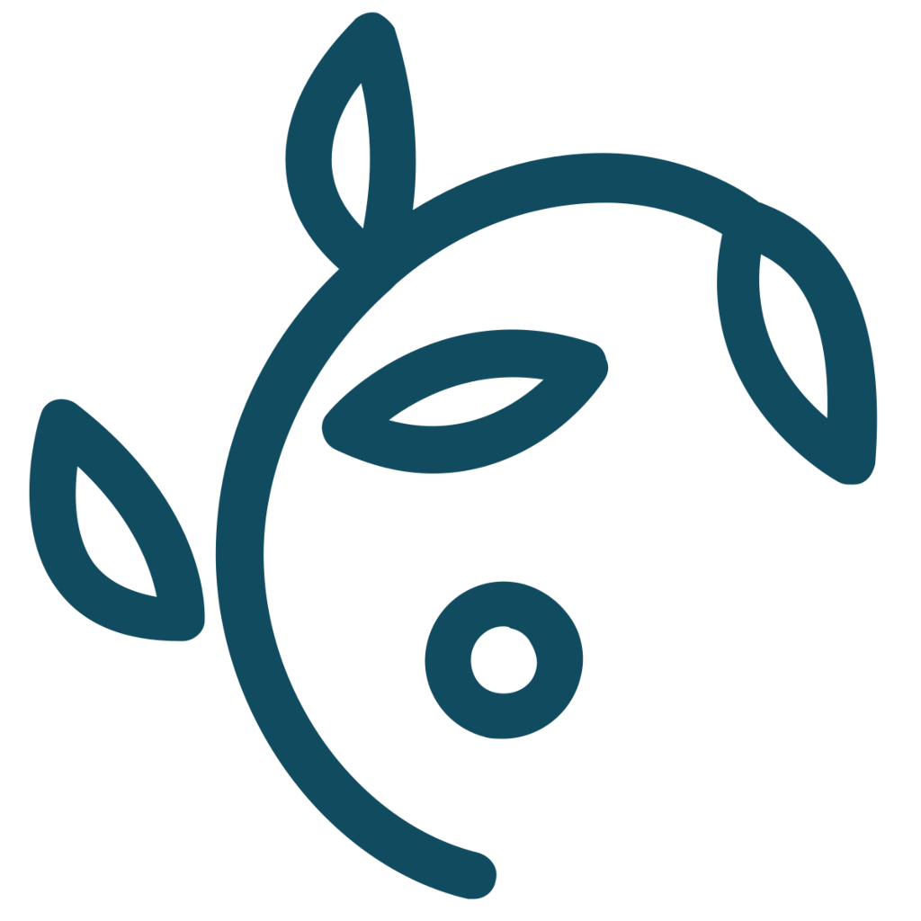 NorthVine Consulting logo of a curved plant with leaves